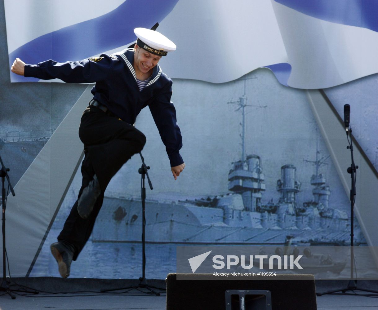 Navy Day in Russia and Ukraine