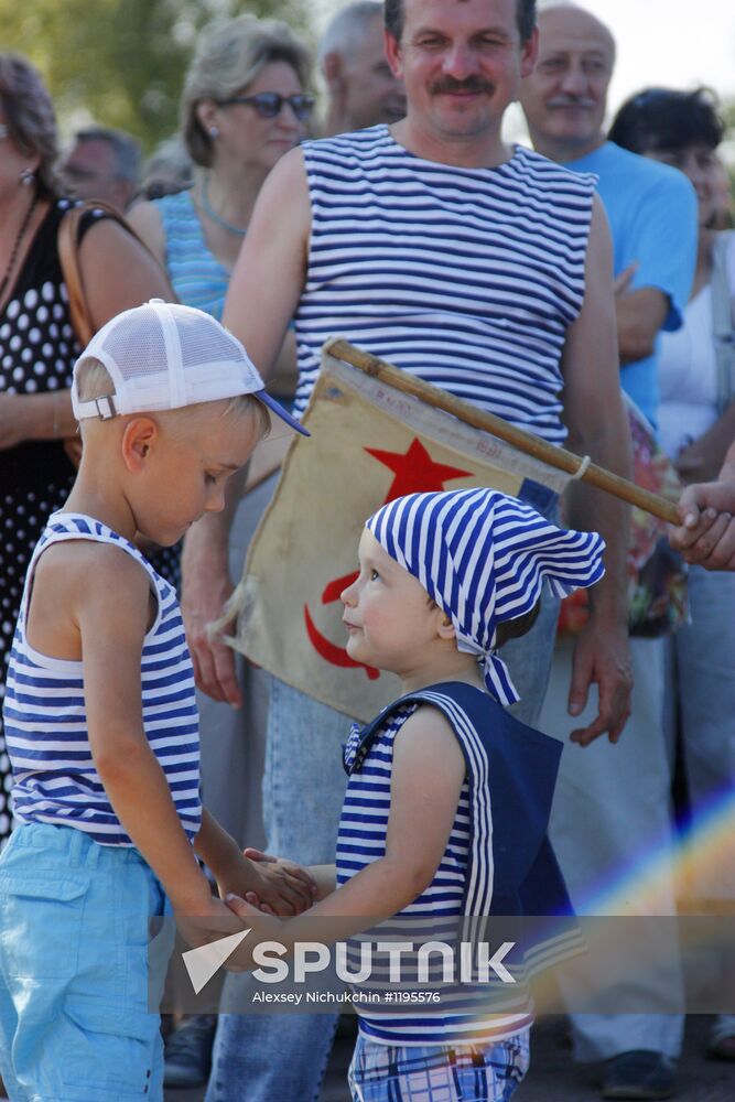 Navy Day in Russia and Ukraine