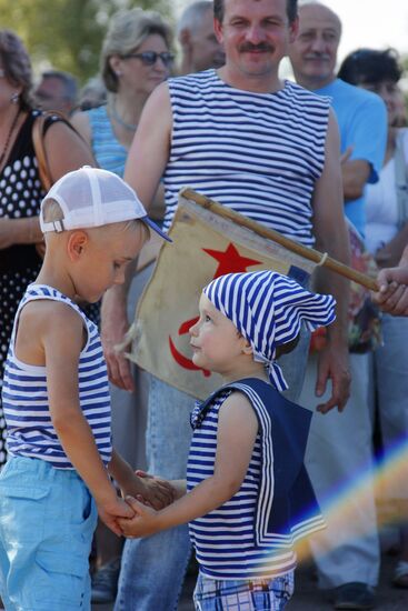 Navy Day in Russia and Ukraine