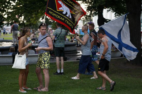 Navy Day in Russia and Ukraine