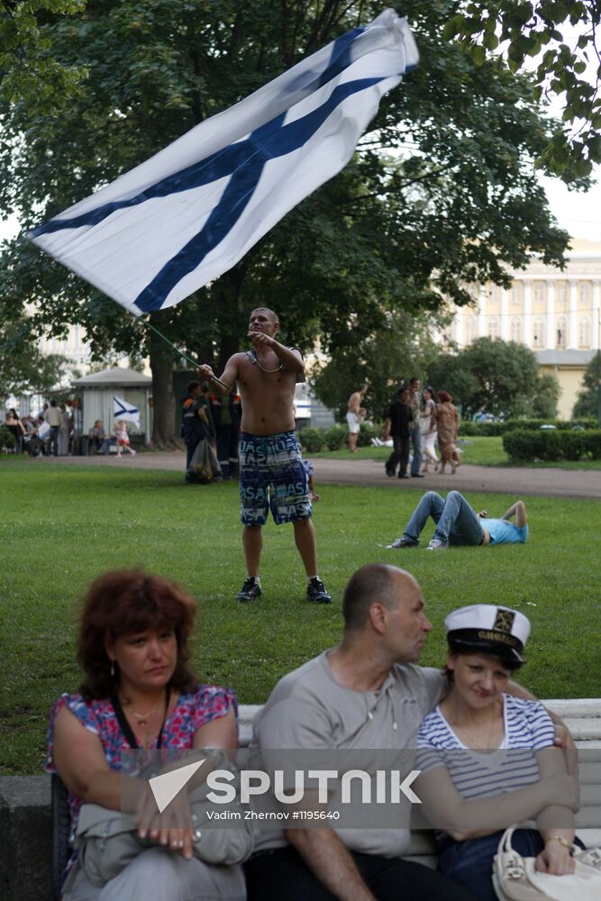 Navy Day in Russia and Ukraine