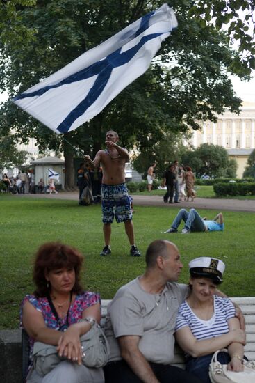 Navy Day in Russia and Ukraine