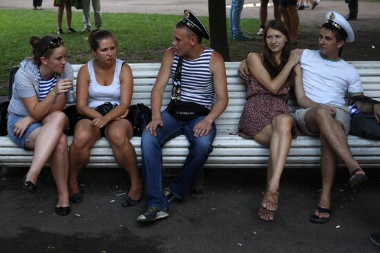 Navy Day in Russia and Ukraine