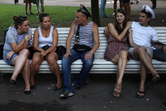 Navy Day in Russia and Ukraine