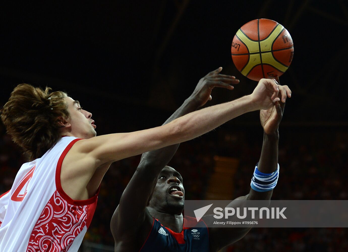 2012 Summer Olympics. Basketball. Men. Great Britain vs. Russia