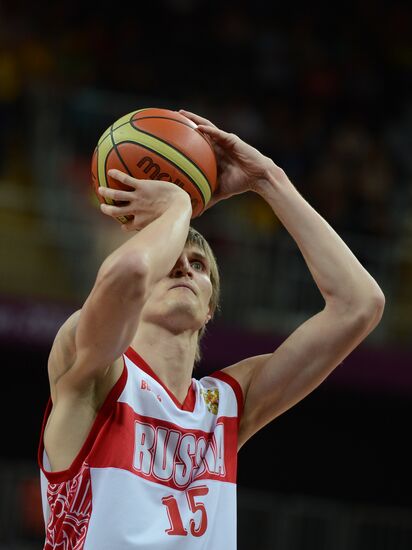 2012 Summer Olympics. Basketball. Men. Great Britain vs. Russia