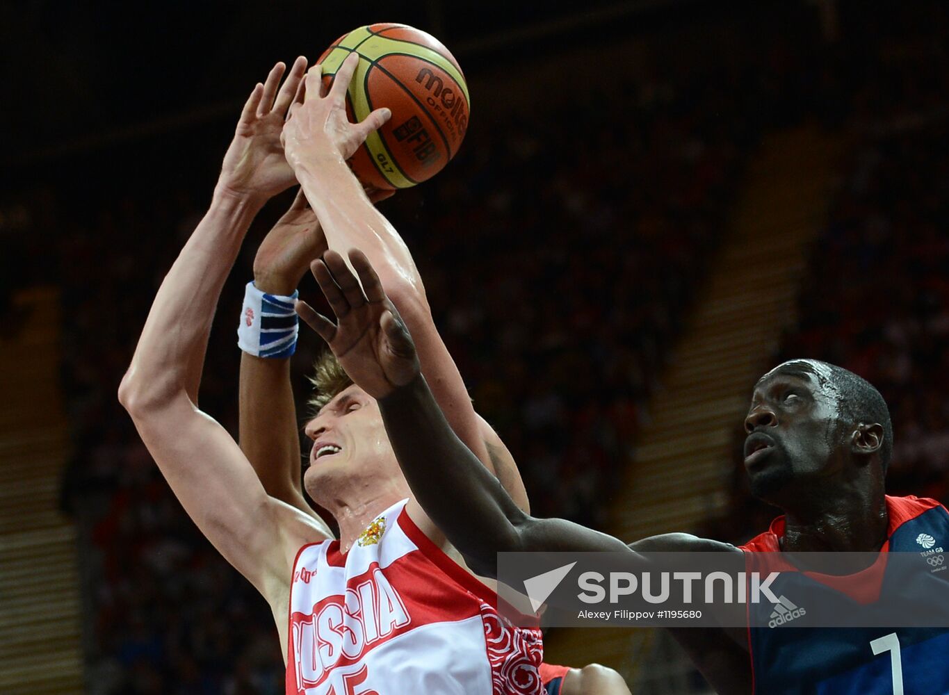 2012 Summer Olympics. Basketball. Men. Great Britain vs. Russia