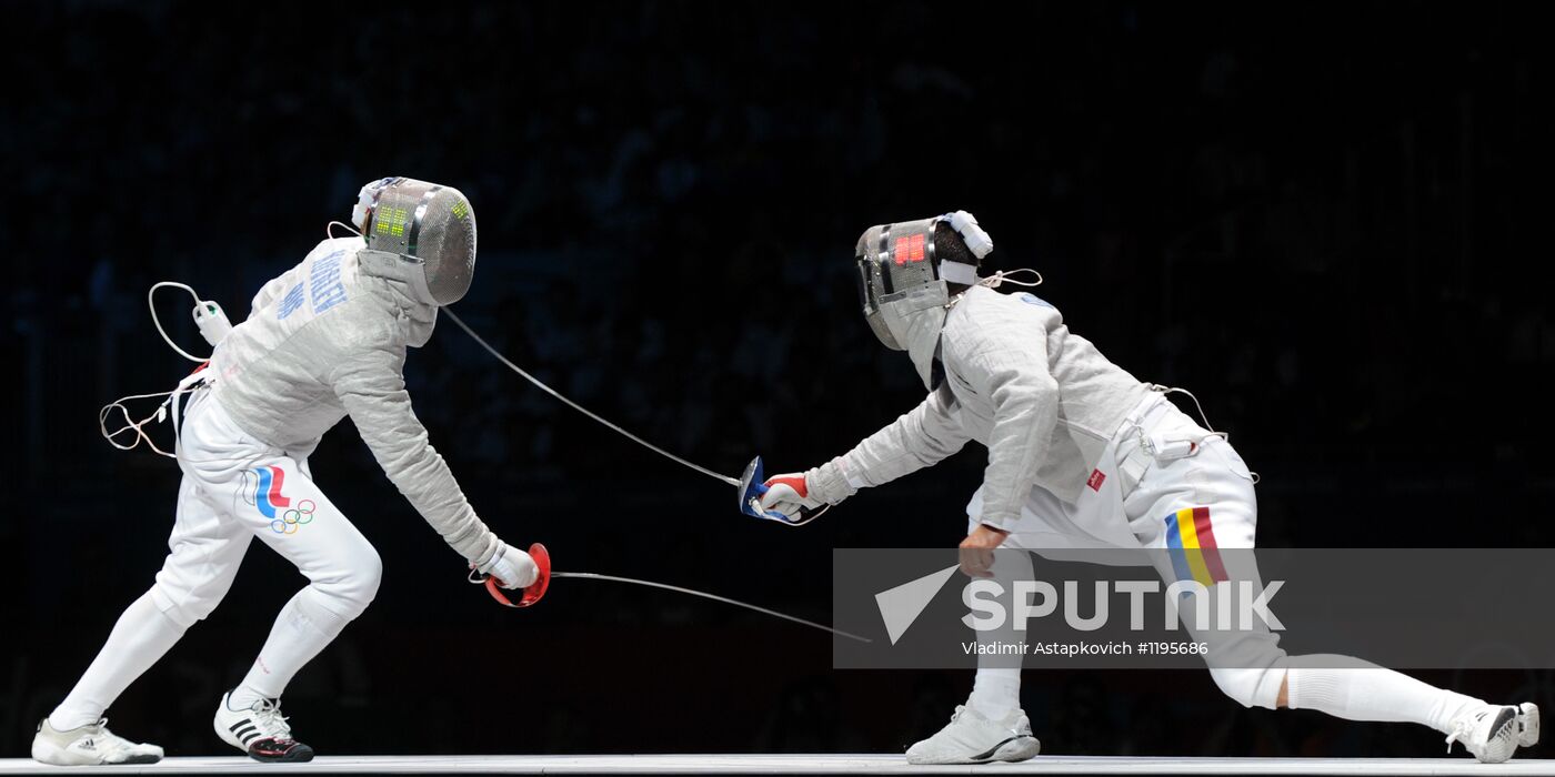 2012 Summer Olympics. Fencing. Sabre. Men