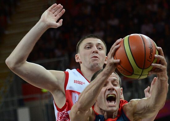 2012 Summer Olympics. Basketball. Men. Great Britain vs. Russia