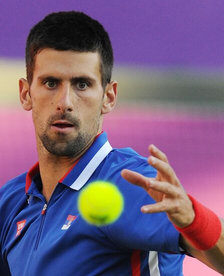 2012 Summer Olympics. Tennis. Day 2