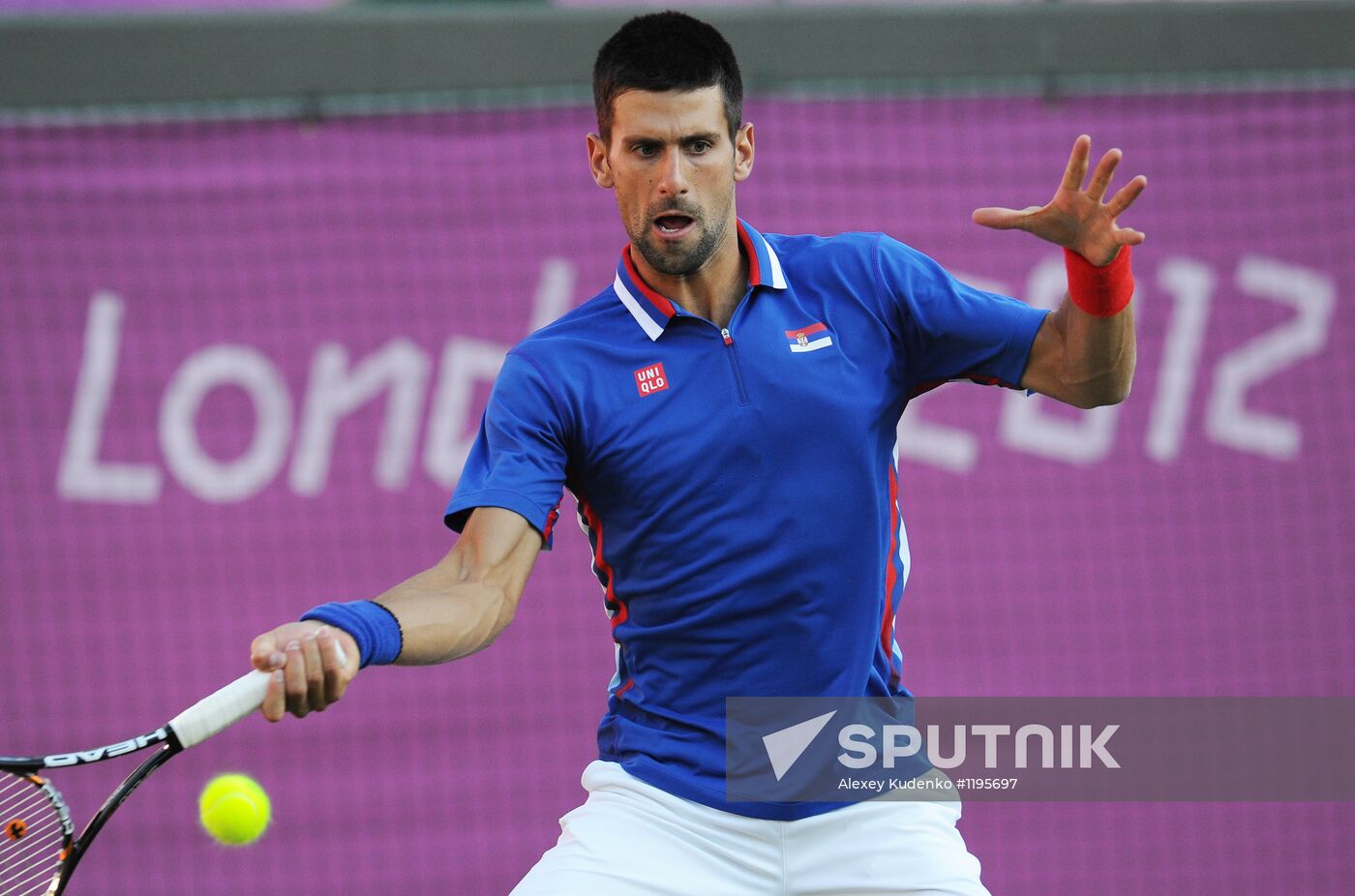 2012 Summer Olympics. Tennis. Day 2