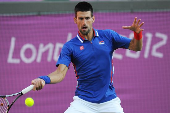 2012 Summer Olympics. Tennis. Day 2