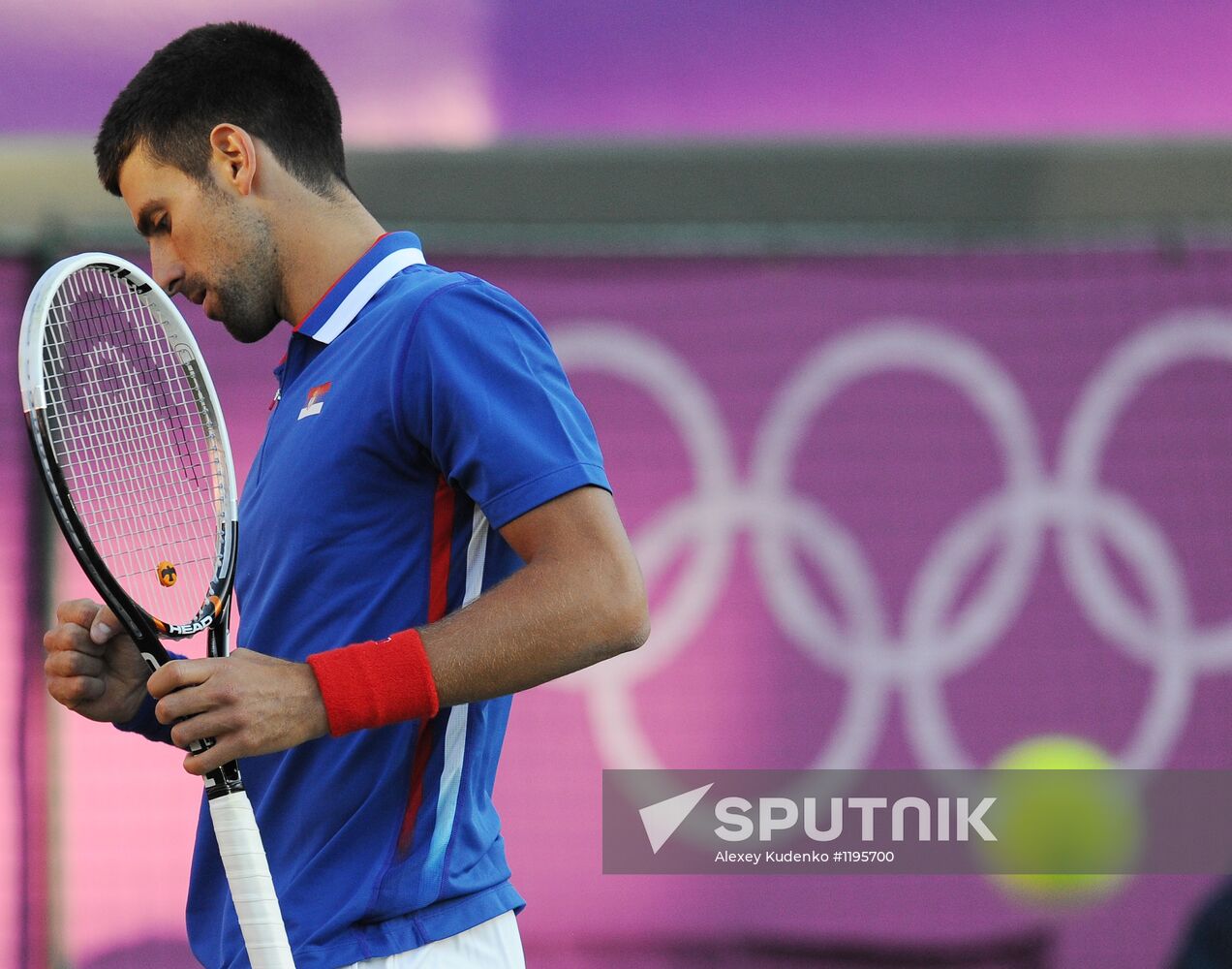 2012 Summer Olympics. Tennis. Day 2