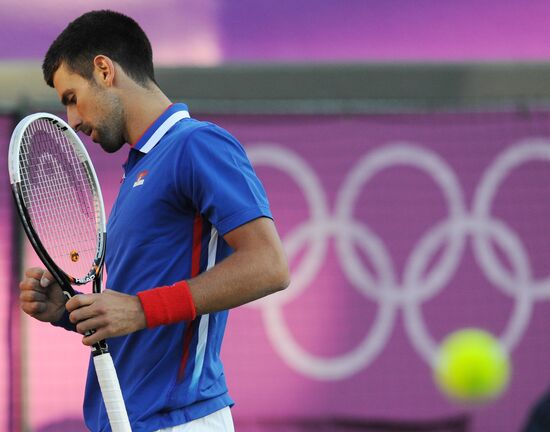 2012 Summer Olympics. Tennis. Day 2