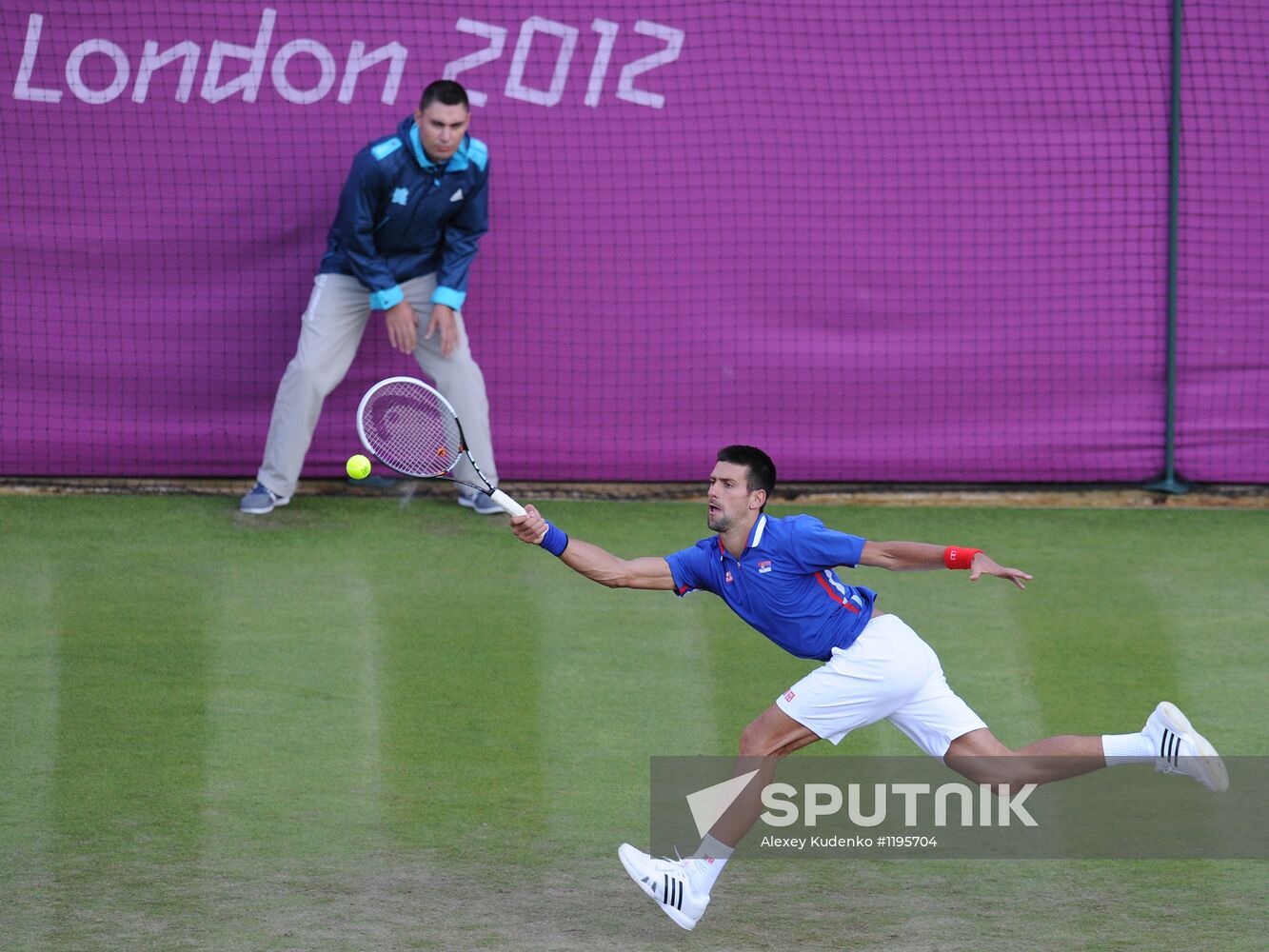 2012 Summer Olympics. Tennis. Day 2