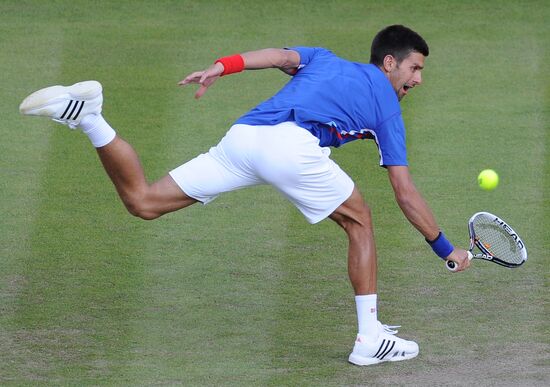 2012 Summer Olympics. Tennis. Day 2
