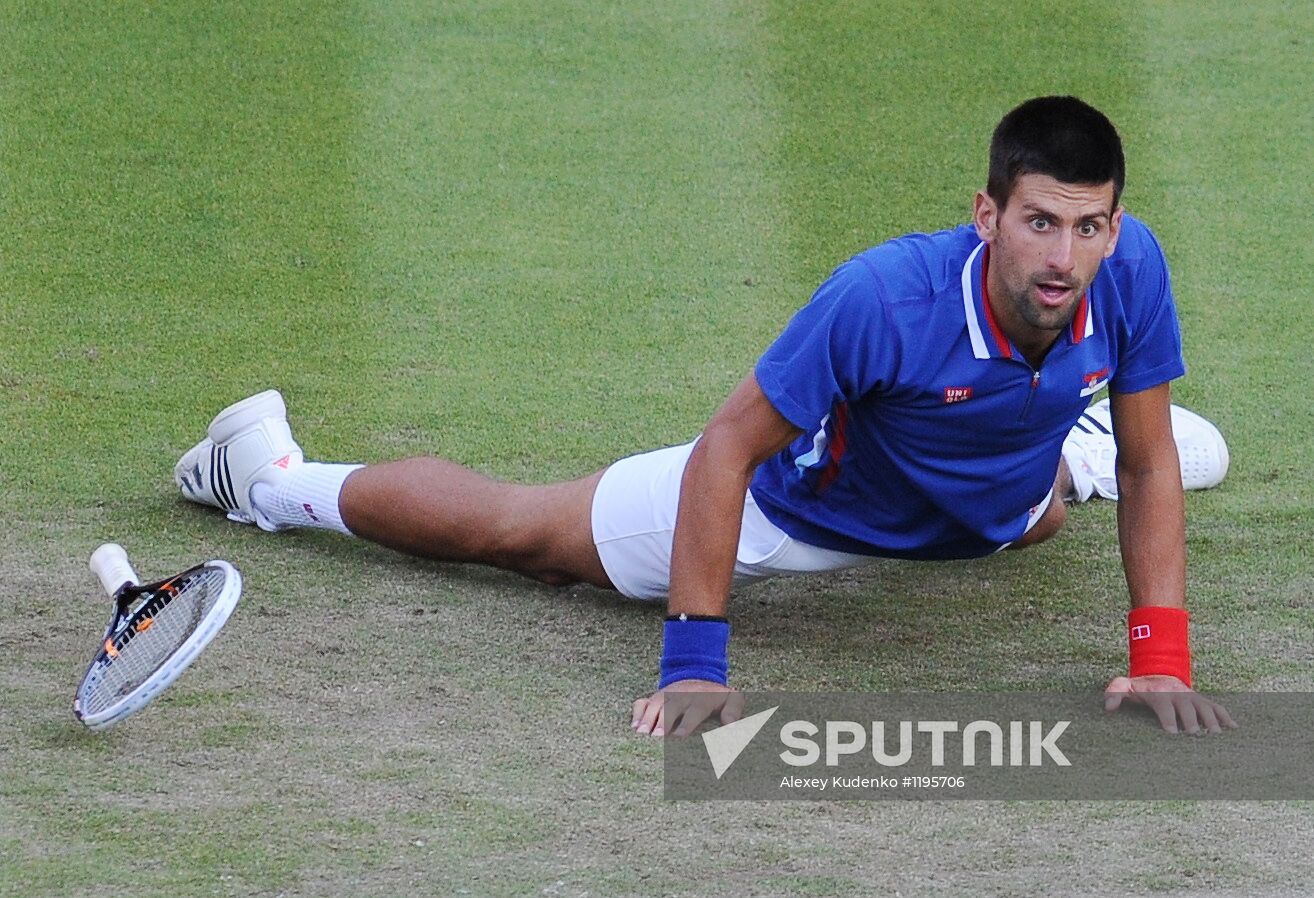 2012 Summer Olympics. Tennis. Day 2