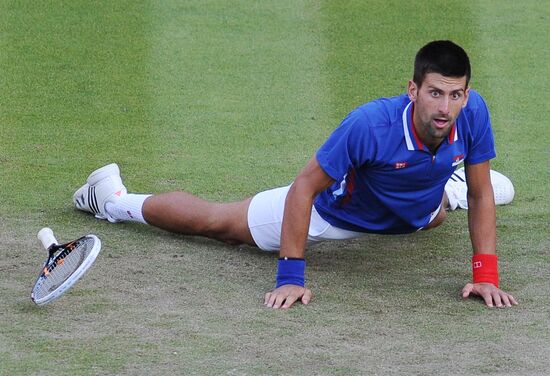2012 Summer Olympics. Tennis. Day 2