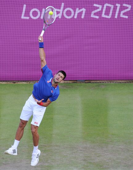 2012 Summer Olympics. Tennis. Day 2
