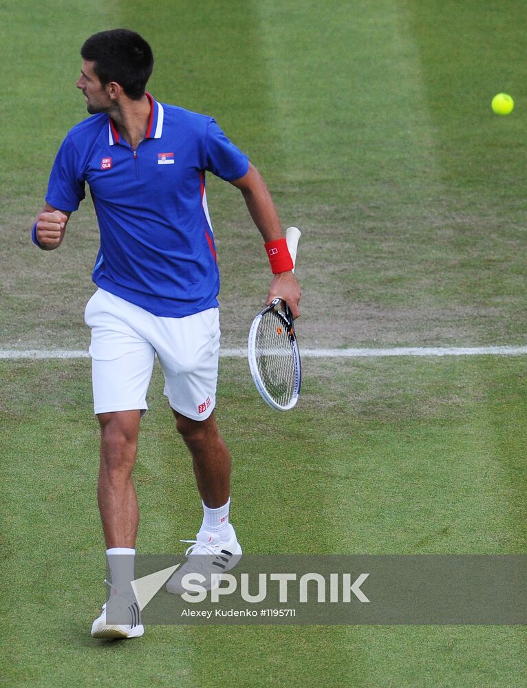 2012 Summer Olympics. Tennis. Day 2