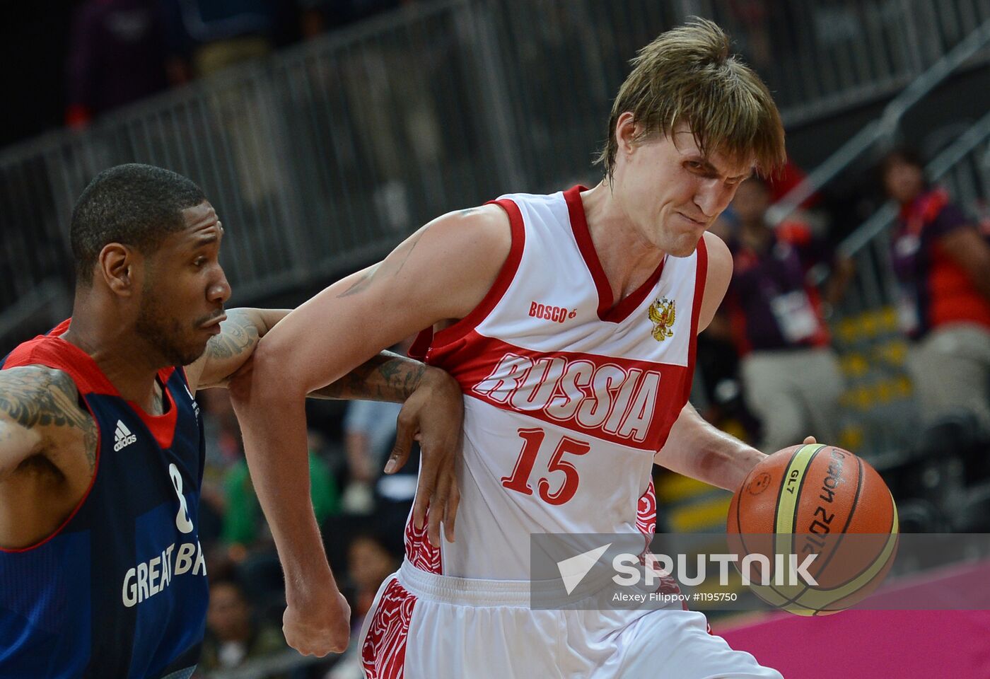 2012 Summer Olympics. Basketball. Men. Great Britain vs. Russia