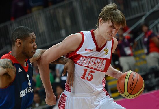 2012 Summer Olympics. Basketball. Men. Great Britain vs. Russia