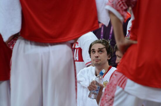 Olympics 2012 Men's Basketball. Match U.K. – Russia