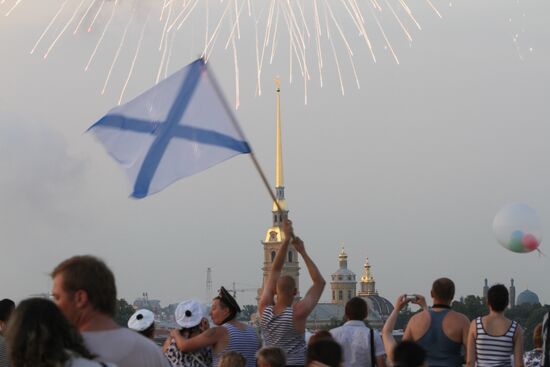 Navy Day in Russia and Ukraine