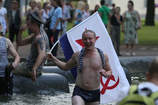 Navy Day in Russia and Ukraine