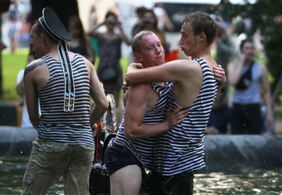 Navy Day in Russia and Ukraine