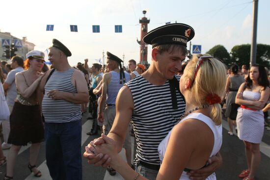 Navy Day in Russia and Ukraine