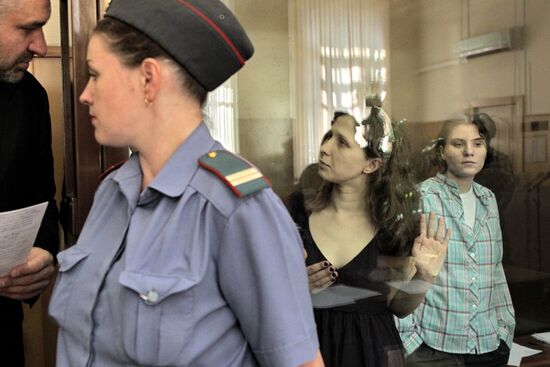 Hearings on merits on Pussy Riot case
