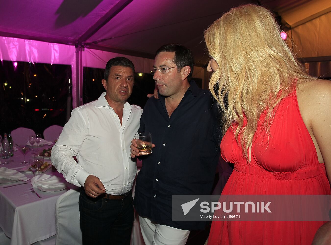 Igor Krutoy's birthday party