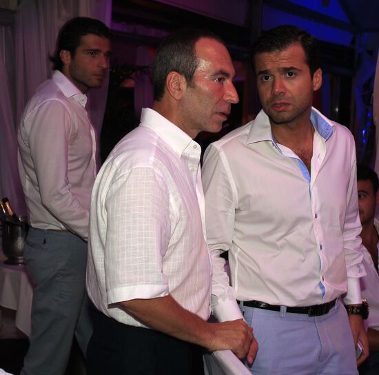 Igor Krutoy's birthday party