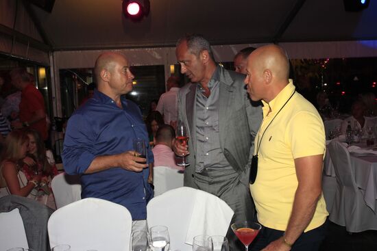 Igor Krutoy's birthday party