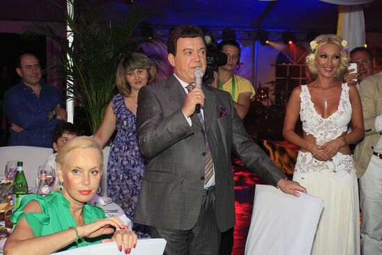 Igor Krutoy's birthday party