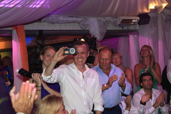 Igor Krutoy's birthday party