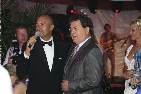 Igor Krutoy's birthday party