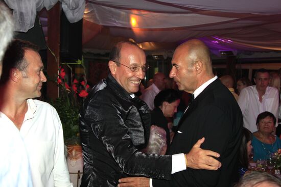 Igor Krutoy's birthday party