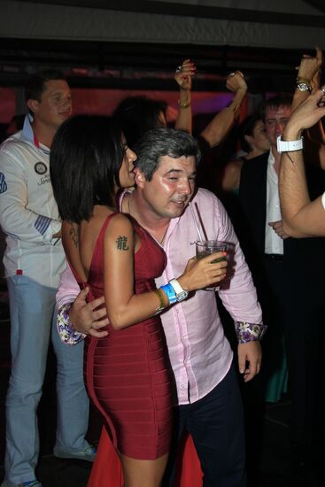 Igor Krutoy's birthday party