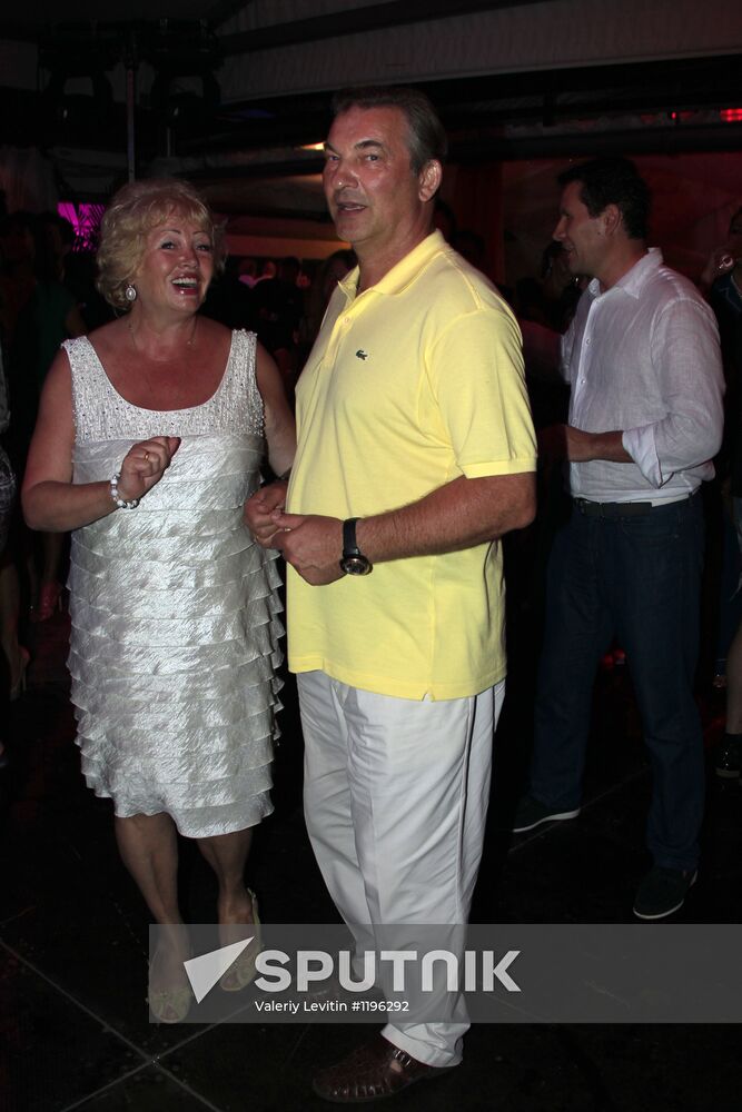 Composer Igor Krutoy's birthday party