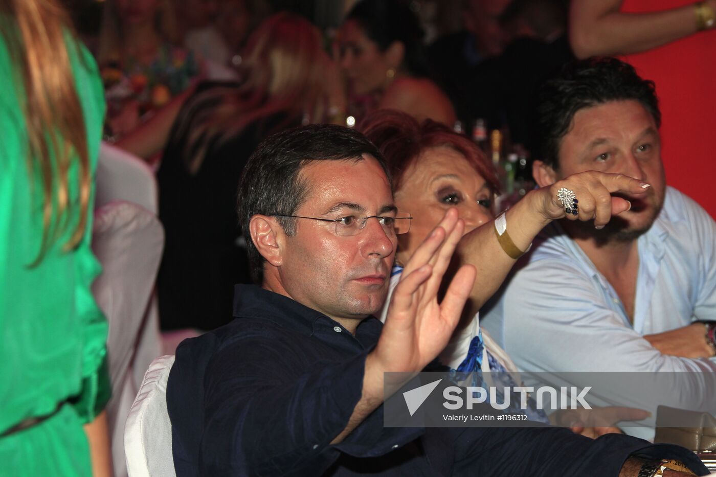 Composer Igor Krutoy's birthday party