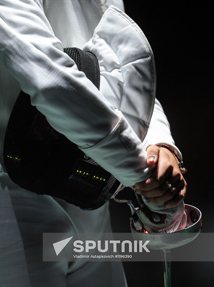 2012 Olympics, Fencing. Women's Epee