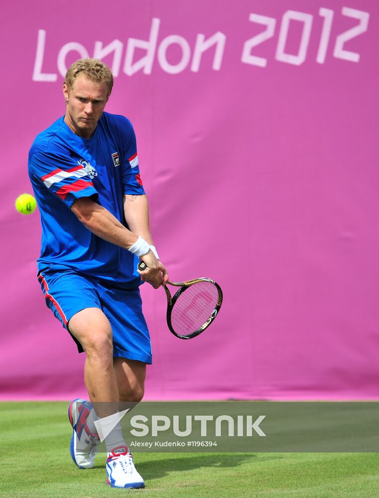 2012 Olympics. Tennis. Day Three