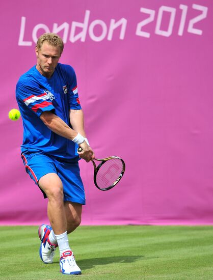 2012 Olympics. Tennis. Day Three