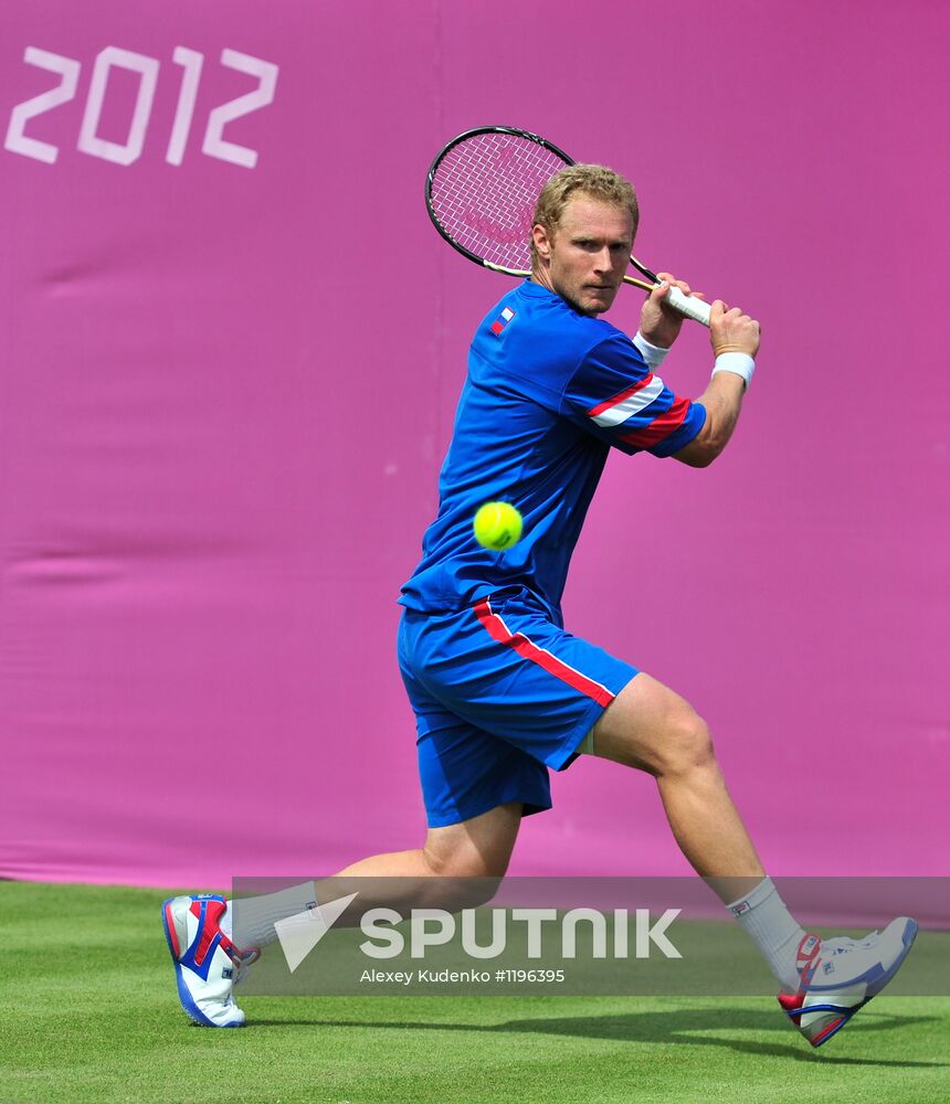 2012 Olympics. Tennis. Day Three