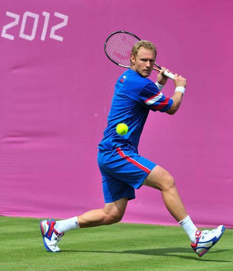 2012 Olympics. Tennis. Day Three