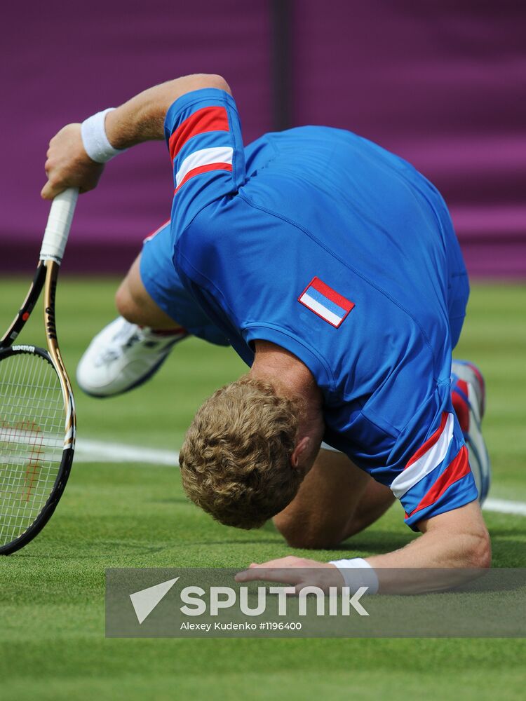2012 Olympics. Tennis. Day Three