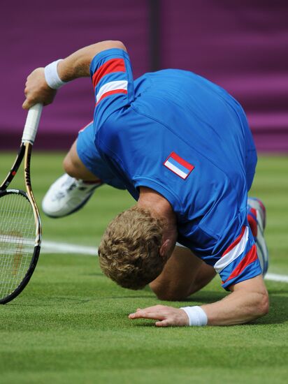 2012 Olympics. Tennis. Day Three