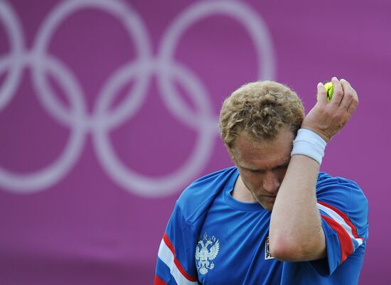 2012 Olympics. Tennis. Day Three